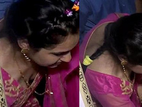 Neighborhood boy fondles beautiful cleavage in steamy video