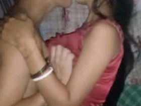 Indian newlywed couple caught on camera having passionate sex