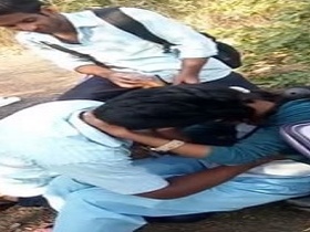 Desi college students engage in steamy outdoor MMS sex scandal