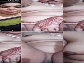 Newly married couple shares intimate moments in bedroom