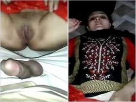 Pakistani babe gets anal pleasure with a dewar