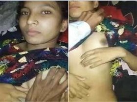 Busty Indian babe gets anal fucked hard and licks pussy in this steamy video