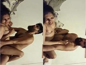 Indian horny wife cheats on husband with another man in hard anal sex