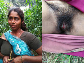 Tamil auntie's big boobs and oral skills in amateur porn