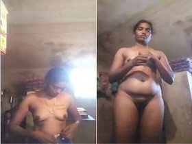 Indian girl Desi reveals her body for money and pleasure