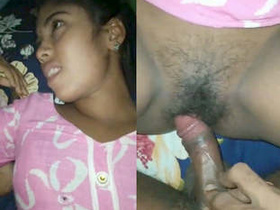 Young girl with natural pubic hair gets pounded