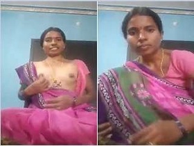 Telugu bhabhi gets naked and masturbates in front of the camera