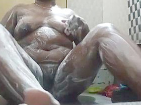 Horny wife gets naughty in her bathtub - Part 2