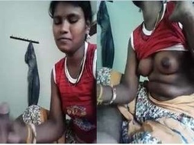 Tamil wife sucks and fucks her husband