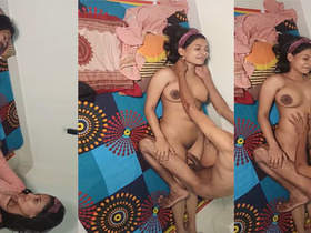 Country girl with big boobs enjoys rough sex on camera