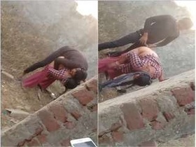 Randi's hot and heavy fucking session in standing position