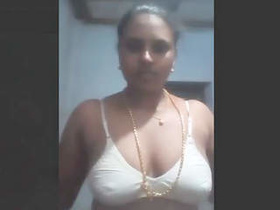 Bhabha's arousing breasts and vagina on display in a live performance