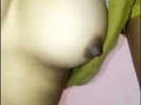 Young South Indian girl's big boobs