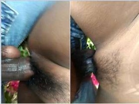 Indian girl's tight pink pussy and ass gets pounded hard