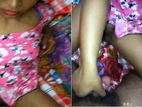 Desi girl gets naughty with her teacher in this steamy video