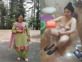Indian wife strips down and gives her husband a hardcore fucking