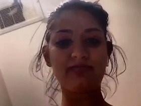 Panjabi beauty bares it all in a seductive undressing and teasing video