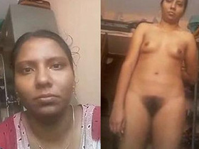 Tamil girl gets naughty on video call, showing off her pussy and fingering herself