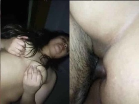 Indian bhabi's sensual ride in MMS