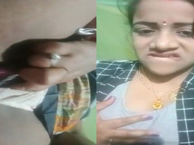Saharanpur village girl Bhabha's unfiltered pussy on camera