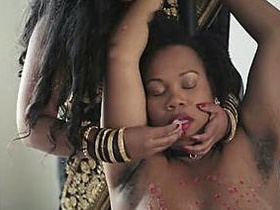 Indian Mistress seduces submissive black man for rough sex