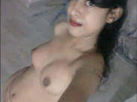 Indian girl's sensual performance in a video
