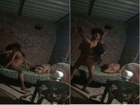 Bhabhi from the countryside takes it hard in the ass