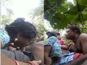 Desi CPL's passionate outdoor sex in HD