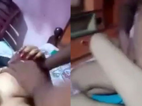 Indian girl takes her sister's place and fucks Jeeja in front of her