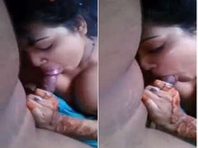 Young couple share first time sexual experience during honeymoon