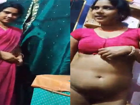 Pretty hillbilly bhabhi bares her naked body and pussy on camera
