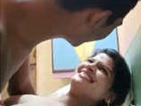 Beautiful bhabi moans with pleasure during rough sex
