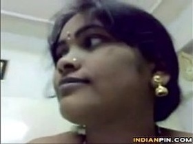 Marathi aunty with big breasts bouncing in cowgirl position