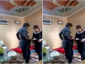 Three Pakistani amateurs in exclusive porn video