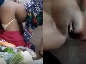 Village girl sells vegetables and gets paid in sex