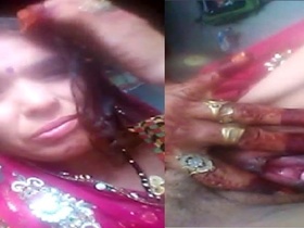 Desi wife's live show in village: Pure Indian porn