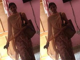 Exclusive video of Indian wife and hubby having sex with dewar