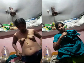 Indian babe flaunts her big boobs in exclusive video