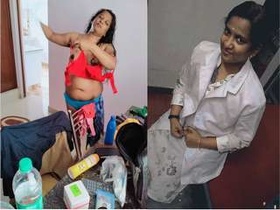 Amateur Desi Bhabhi gets caught cheating by her Lover in nude video