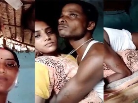 Indian village wife Dehati shows off her sexy puss