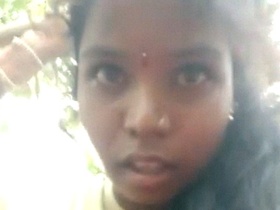 Indian couple enjoys outdoor sex in hilly area