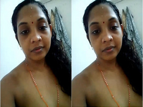 Amateur Indian girl flaunts her tits and snatch in part 5