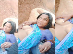 Village bhabhi indulges in steamy outdoor sex