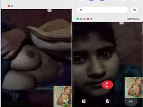 Exclusive village girl flaunts her boobs on Facebook