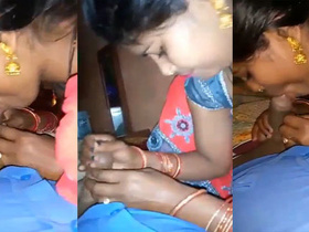 Village bhabhi from Bihar gives a blowjob for money