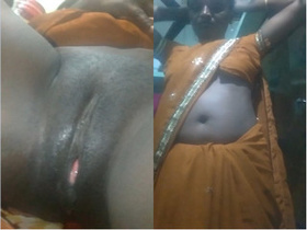 Indian bhabhi flaunts her boobs and pussy in exclusive video