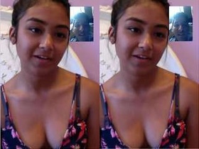 Exclusive video of a stunning NRI girl giving a blowjob