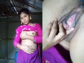 Dehati, a married Bangladeshi woman, displays her genitalia on camera