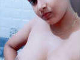 Desi Maal in the bathroom: Sensual and steamy