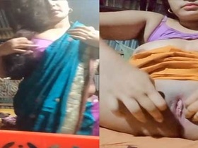 Village girl in Bangladesh shows off her big boobs and sexy puss